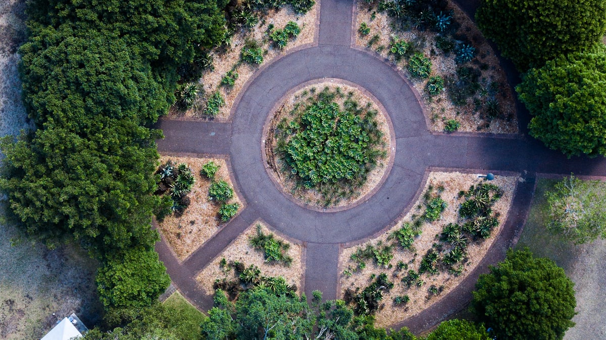 Beautiful garden design